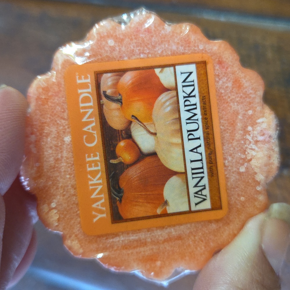 1 Yankee Candle Tarts VANILLA PUMPKIN NEW 0.8 oz each
